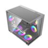 Darkflash B275 PRO Black ARGB Case mATX με 6x Infinity Mirror Fans (T)