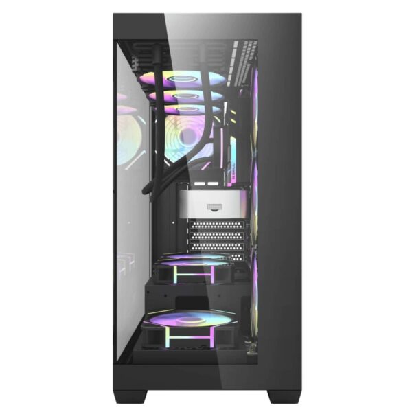 Darkflash DS900 ATX Case – 7x 120mm A-RGB Fans, Tempered Glass, USB-C, Μαύρο (T)