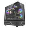 Darkflash DS950 Black ARGB Case ATX με 6x Infinity Mirror Fans & USB-C (T)