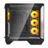 Darkflash DY470 Shadow ATX Case με 4x A-RGB Infinity Mirror Fans – Μαύρο (T)