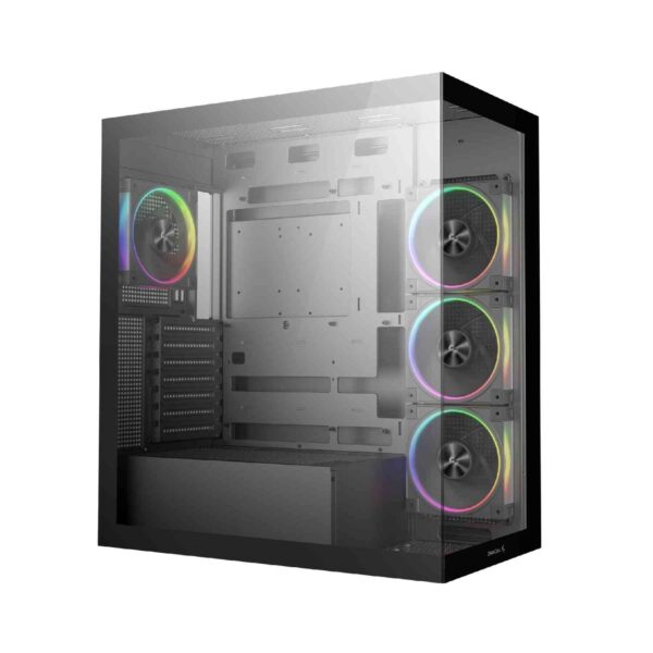 DeepCool CG580 4F V2 – ATX Mid Tower / 4x ARGB Fans / Tempered Glass / USB-C / Μαύρο