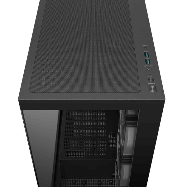 DeepCool CG580 4F V2 – ATX Mid Tower / 4x ARGB Fans / Tempered Glass / USB-C / Μαύρο
