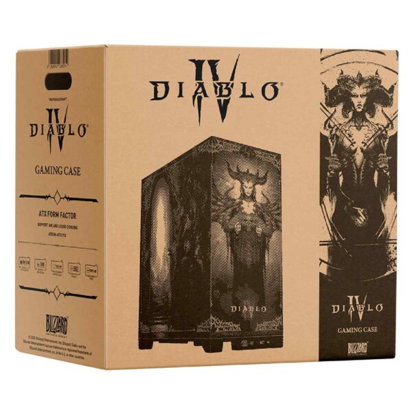 Diablo IV – Lilith PC Gaming Case Limited Edition ATX / USB-C / Υποστήριξη 360mm Ψυγείου / Μαύρο (T)