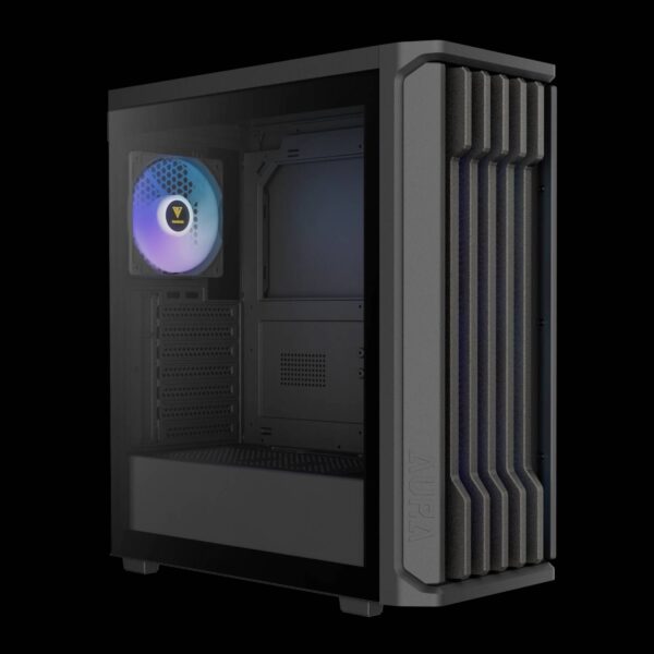 Gamdias AURA GC11 ARGB Black – ATX Mid Tower Κουτί Υπολογιστή με 4x ARGB Fans, Tempered Glass & USB-C (T)