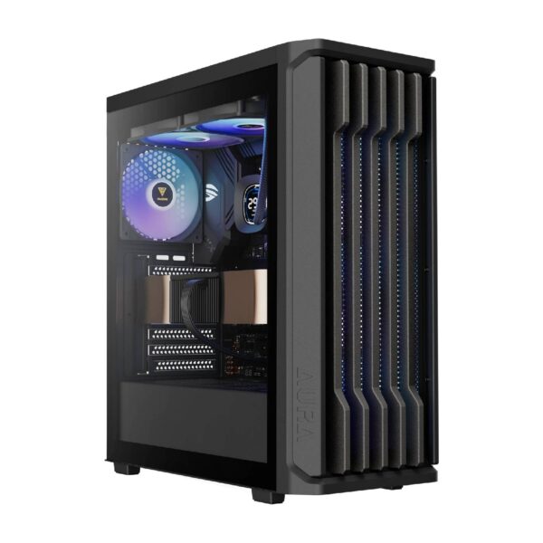 Gamdias AURA GC11 ARGB Black – ATX Mid Tower Κουτί Υπολογιστή με 4x ARGB Fans, Tempered Glass & USB-C (T)