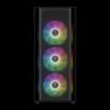 Gamdias AURA GC2 Elite , Midi Tower, Mesh, 4x RGB Fans, Tempered Glass, Μαύρο (T)