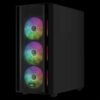 Gamdias AURA GC2 Elite , Midi Tower, Mesh, 4x RGB Fans, Tempered Glass, Μαύρο (T)