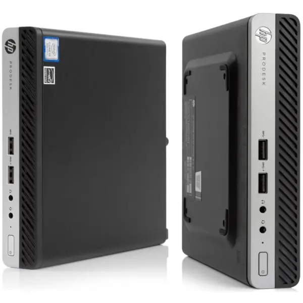 REFURBISHED MINI HP ProDesk 400 G4 intel i5-8500T /Windows 11/ Grade A (RE)