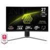 MSI MAG 325CQF 31.5″ WQHD 180Hz Curved Rapid VA Gaming Monitor με 0.5ms, USB-C & 1000R (T)