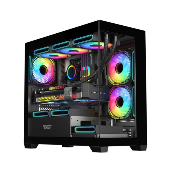 Pulse Series Gaming PC Ryzen 7 5700 / RTX 5060 8GB GDDR7 / 32GB DDR4 / 1TB NVMe / 360mm A-RGB Liquid Cooling / Windows 11 (T)