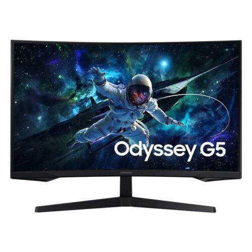 Samsung Odyssey G5 LS32CG552EUXEN 32″ QHD Curved VA 165Hz 1ms FreeSync Premium Gaming (T)