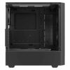 Savio NOCTIS FLOW X1 Gaming Case / ATX – High Airflow / 4× PWM Fans / Black (T)