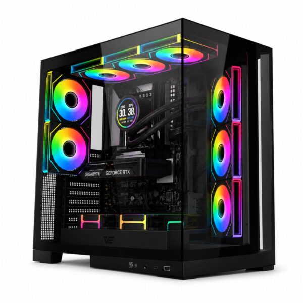 Titan Series – Gaming PC Ryzen 7 7800X3D / Radeon RX 9070 XT 16GB / 32GB DDR5 / 1TB NVMe / Windows 11 με Υδρόψυξη (T)