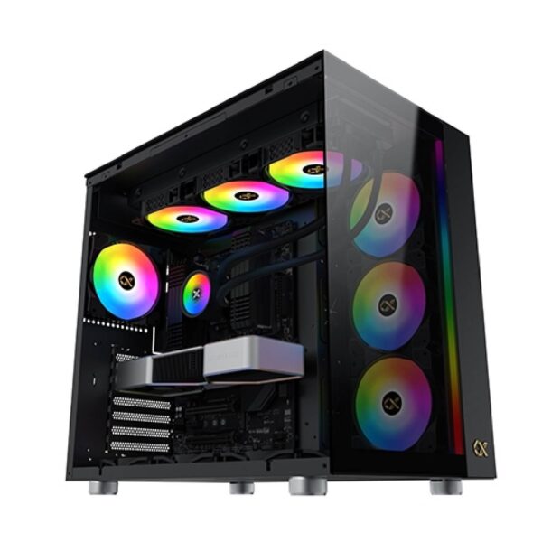 Xigmatek AQUA ULTRA EATX Gaming Case με 7 ARGB Ανεμιστήρες και Tempered Glass (T)