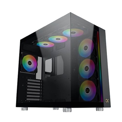 Xigmatek AQUA ULTRA EATX Gaming Case με 7 ARGB Ανεμιστήρες και Tempered Glass (T)