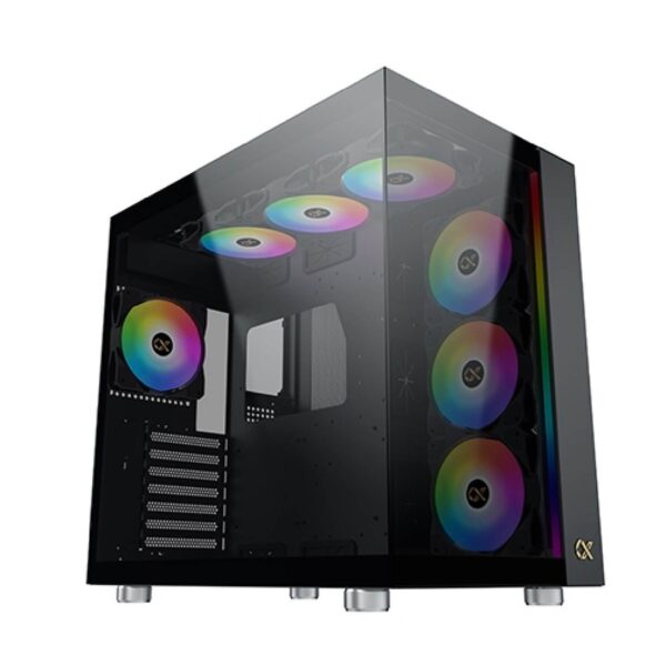 Xigmatek AQUA ULTRA EATX Gaming Case με 7 ARGB Ανεμιστήρες και Tempered Glass (T)