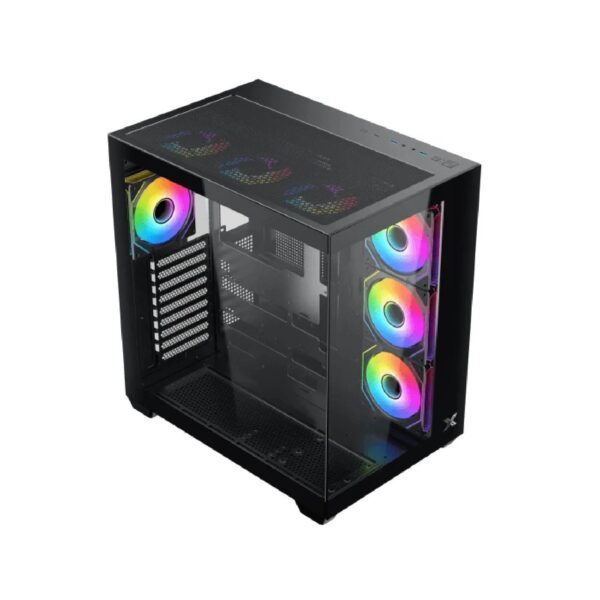 Xigmatek Aqua V Air ARGB Κουτί Υπολογιστή ATX με 7 Προεγκατεστημένους Ανεμιστήρες (T)