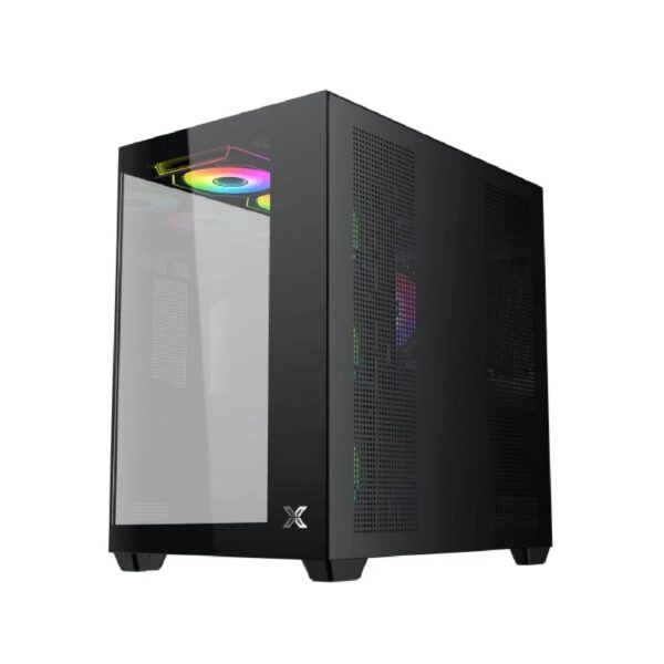 Xigmatek Aqua V Air ARGB Κουτί Υπολογιστή ATX με 7 Προεγκατεστημένους Ανεμιστήρες (T)