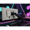 SAVIO UM-05 Βάση Γραφείου Monitor 17″–40″ με Μηχανικό Ελατήριο, VESA 75×75 / 100×100, έως 12kg