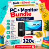 B2S BUNDLE REF.DELL OPTIPLEX 7060 SFF i3-8100/8GB/250NVMe/WIN11 + REF. MONITOR ASUS BE24AQLB 24"(SP)