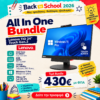 B2S REFURBISHED AIO Lenovo TIO 24'' touch Gen.3 FHD M720q TINY i5-8400T/8GB/250NVMe/Windows 11 (SP)