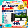 B2S BUNDLE REF. DELL OPTIPLEX 5000 MICRO i5-12500T/16GB/250GB/WIN11 + REF. Dell Monitor P2419H 24'' (SP)